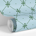 Light Blue & Forest Green